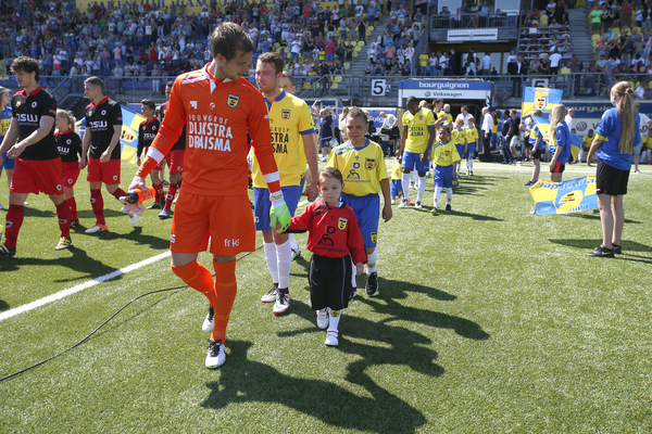 LEEUWARDEN , voetbal, 08-05-2016 , Eredivisie , seizoen 2015 - 2016 , Cambuur Stadion , SC Cambuur - Excelsior , line-up